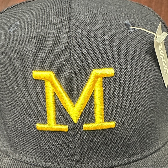 NWT University of Michigan Flat Bill Cap - Picture 4 of 4